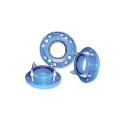 Фланцавы перахаднік для труб ПВХ