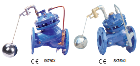 Дыстанцыйны поплавковый клапан